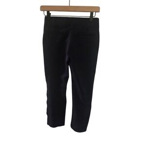 Quince Black Cropped Leggings XS Comfort Stretch Waist Casual Athleisure